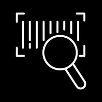 Barcode Database Icon Design vector