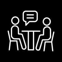 News Interview Icon Design vector