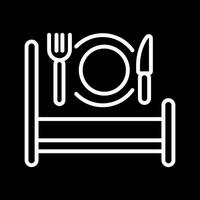 Breakfast in Bed Icon Design vector