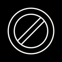 Forbidden Icon Design vector