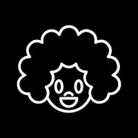 Clown Face Icon Design vector