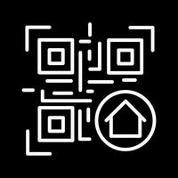 QR Code Menu Icon Design vector