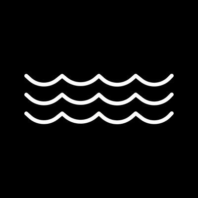 Water Wave Icon Design