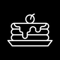 Pancakes Icon Design vector