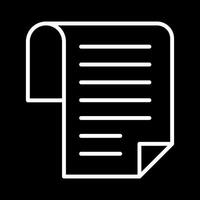 Document Icon Design vector