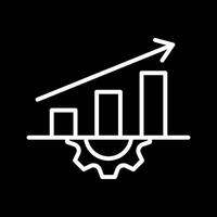 Performance Metrics Icon Design vector