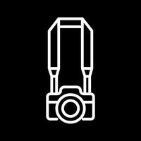 Camera Straps Icon Design vector