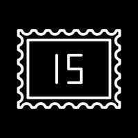 Postage Due Icon Design vector