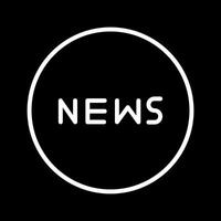 News Icon Icon Design vector