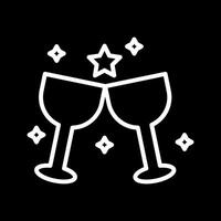 Wine Party Icon Design vector