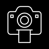 Polaroid Photos Icon Design vector