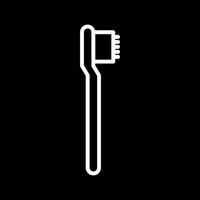 Tiny Toothbrush Icon Design vector