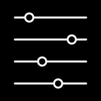 Filtering Icon Design vector