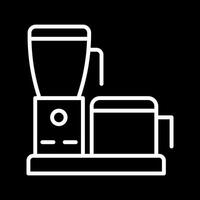 Food Processor Icon Design vector
