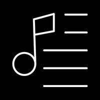 Party Playlist Icon Design vector