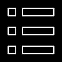 Menu Icon Design vector