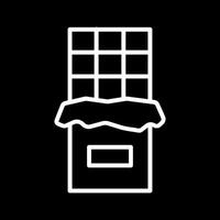 Chocolate Bar Icon Design vector
