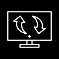 Migrate Icon Design vector