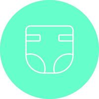 Diaper Changing Icon Design vector