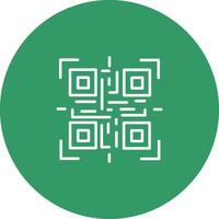 QR Code Reader Icon Design vector