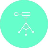 Tripod Tools Icon Design vector