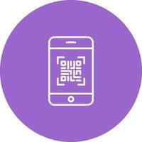 Scanning App Icon Design vector