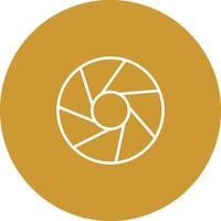 Aperture Artifacts Icon Design vector