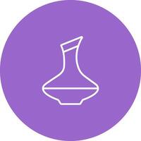 Wine Decanter Icon Design vector