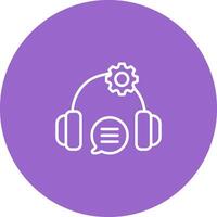 Technical Support Icon Design vector