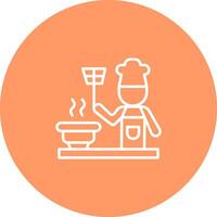 Cooking Together Icon Design vector