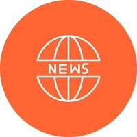 News Website Icon Design vector