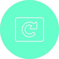 Refresh Symbol Icon Design vector