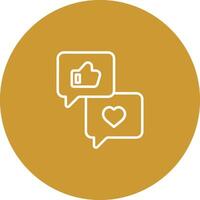 User Feedback Icon Design vector