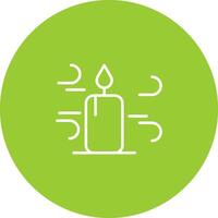 Blowing Candles Icon Design vector