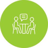 News Interview Icon Design vector