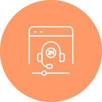 Support Forum Icon Design vector