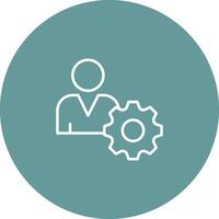 Professional Development Icon Design vector