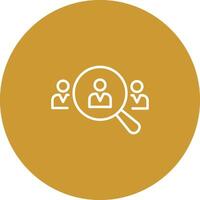 Recruitment Icon Design vector