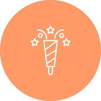 Popper Icon Design vector