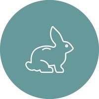 Rabbit Icon Design vector