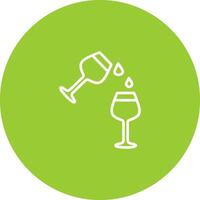 Wine Sip Icon Design vector
