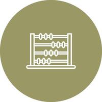 Abacus Icon Design vector