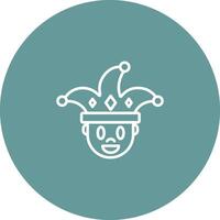 Clown Icon Design vector