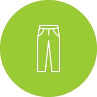 Pants Icon Design vector