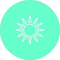 Sun Icon Design vector