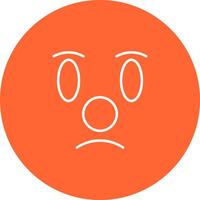 Clown Nose Icon Design vector
