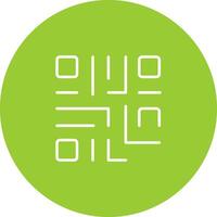 QR Code Icon Design vector
