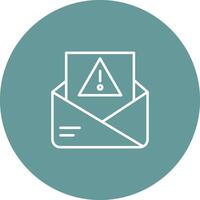 Spam Filter Icon Design vector