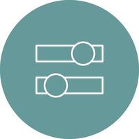 Switch Icon Design vector