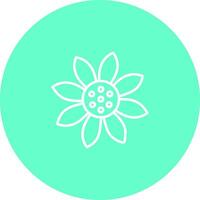 Sunflower Symbol Icon Design vector